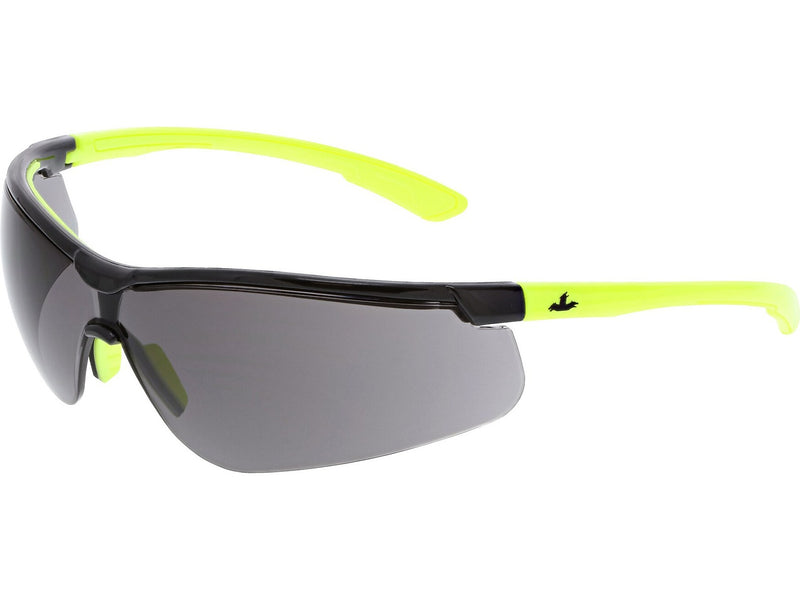 MCR Safety Klondike KD7 Anti-Fog Anti-Scratch Safety Glasses, Wraparound, Gray Lens (135-KD722PF420)