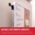 Velcro® Brand 7/8" x 7/8" Sticky Back Hook & Loop Fastener Mounting Squares, Black, 12/Pack (90072)