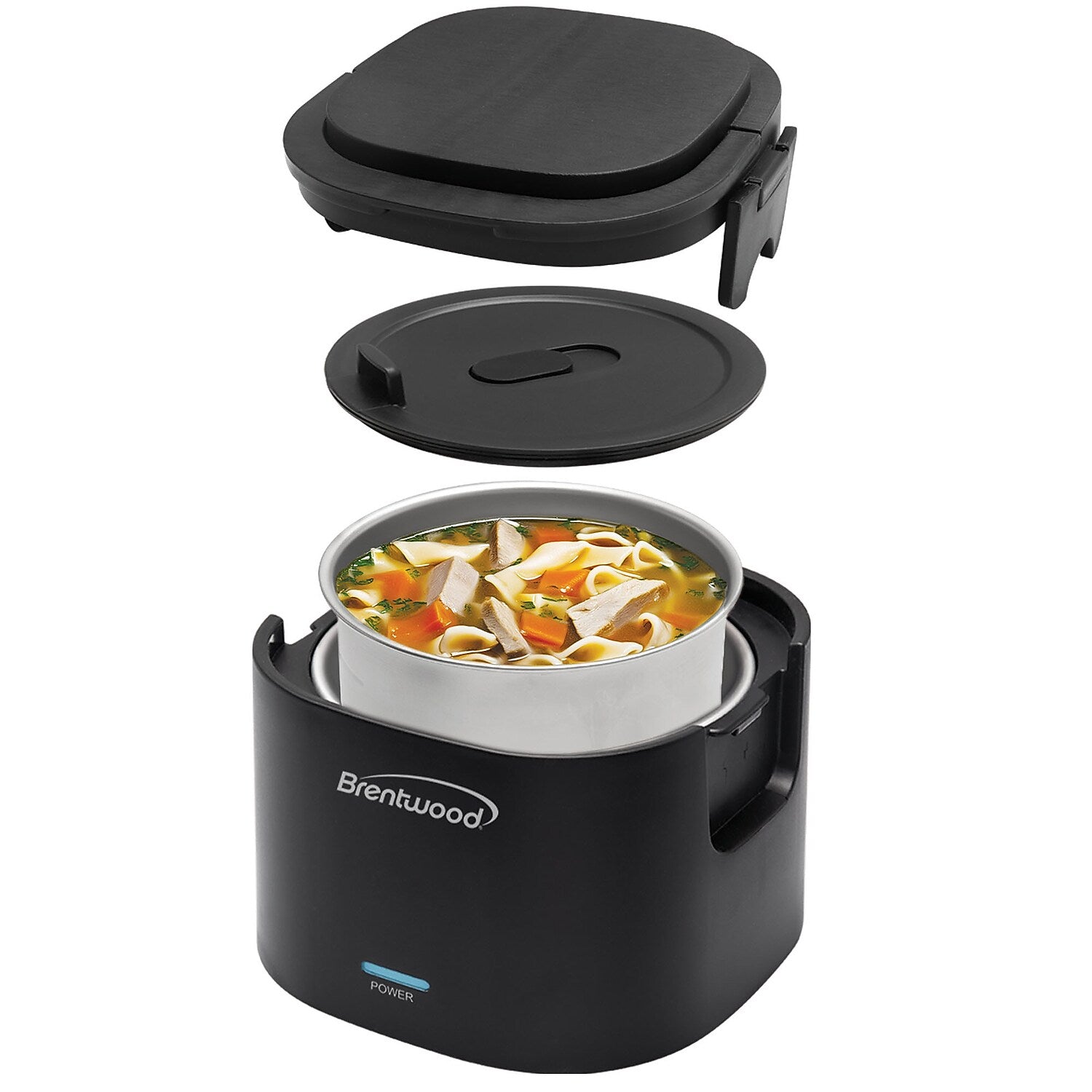Brentwood ELB-600BK Portable Electric Food Warmer, 0.625 Qt.