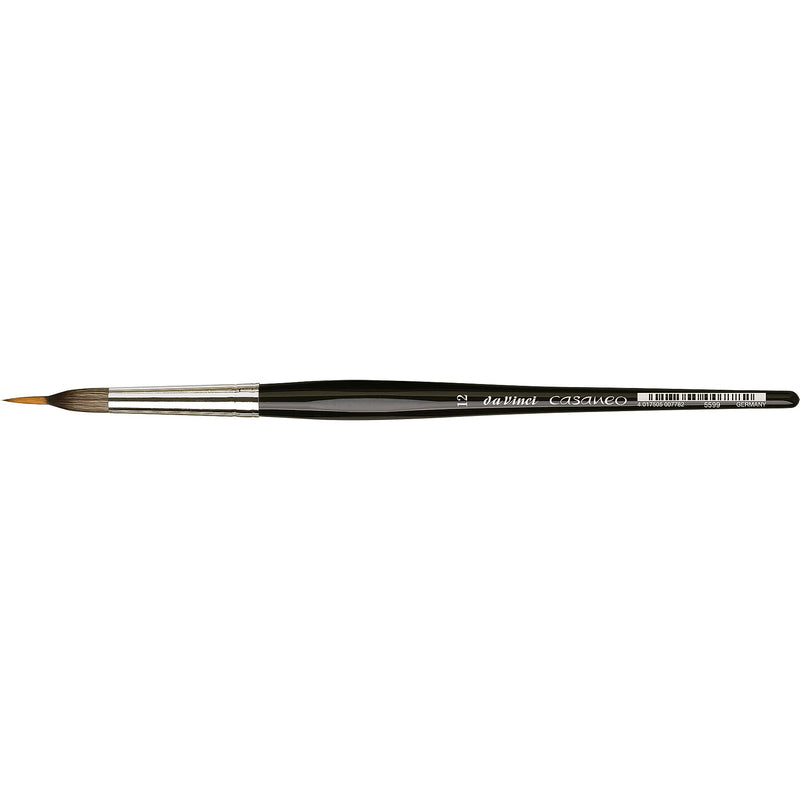 da Vinci CASANEO Watercolor & Acrylic Synthetic Bristle, Liner Brush with inlaid COLINEO needle tip (DVXVA559912)