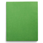 Staples Smooth 2-Pocket Paper Folder, Green, 25/Box (ST27533)