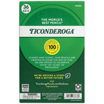 Ticonderoga Wooden Pencil, 0.7mm, #2 Medium Lead, 3 Dozen (DIX33336)