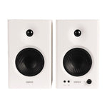 Edifier MR4 42-Watt-Continuous Powered 2.0 Studio Monitor Speaker System, White, 2-Count (4005855)
