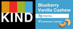 KIND Gluten Free Blueberry Vanilla Cashew Nut Bar Variety Pack, 1.4 oz., 12 Bars/Box (KND18039)