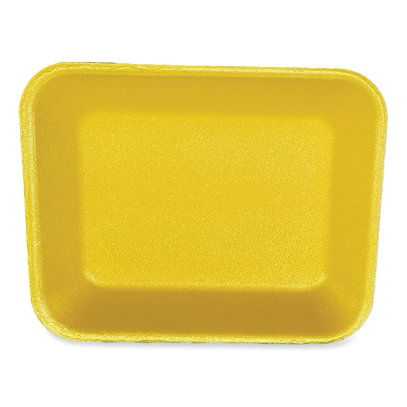 GEN Meat Trays, #8P, 10.8 x 8.82 x 1.5, Yellow, 200/Carton