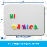 Flipside Mobile Dry-Erase Whiteboard, 9" x 12", 24/Carton (10025-24)