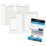 2026 AT-A-GLANCE 8.5" x 5.5" Daily & Monthly Planner Refill Pages, White/Brown (481-225A-26)