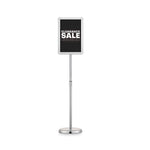 Staples Sign Holder, 11" x 17", Metallic (28068)