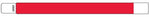 Red Adult Tyvek Wristband, 10" x 1"