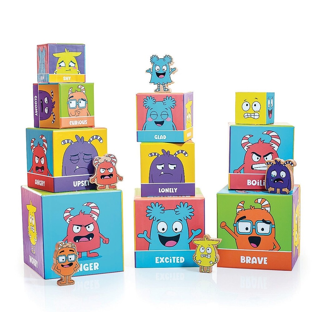 Open the Joy Social Emotional Learning Bundle Tower of Emotions, Assorted Colors (LR4675)
