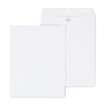 Staples Clasp & Gummed Catalog Envelopes, 10"L x 13"H, Bright White, 100/Box (570231N)