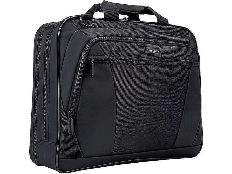 Targus CityLite Laptop Briefcase, Black Polyester (TBT053US)