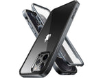 SUPCASE Unicorn Beetle Black Edge with Screen Protector Clear Case for iPhone 13 Pro (SUP-iPhone2021Pro-6.1-EdgePro-SP-Black)