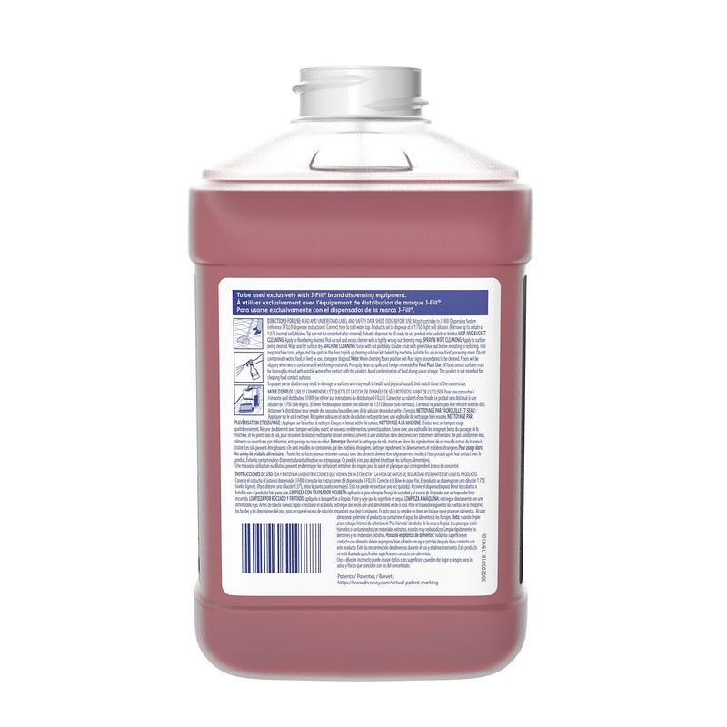 Stride HC Floor Cleaner, Floral, 84.5 Oz., 2/Carton (904717)