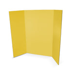 Flipside Corrugated Project Board, 3' x 4', Yellow, 24/Carton (30070-24)