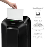Fellowes Powershred LX170 12-Sheet Cross Cut Personal Paper Shredder (FEL5501401)