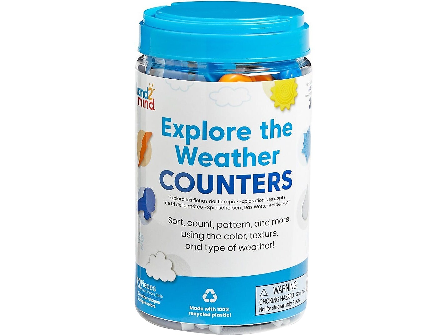 hand2mind Explore the Weather Counter Set (96147)