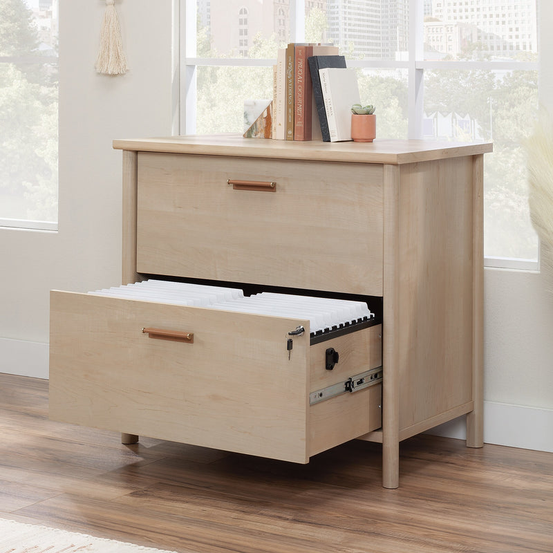 Sauder Whitaker Point Commercial 2-Drawer Lateral File Cabinet, Letter/Legal Size, Lockable, 31"W x 21"D, Natural Maple (429374)