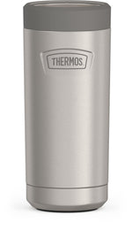 Thermos Icon Stainless Steel Vacuum Insulated Slim Can Insulator, 12 oz., Stainless (EAIS1512MS4)