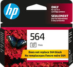HP 564 Photo Ink Standard Yield Ink Cartridge, Prints Up to 130 Pages (CB317WN#140)