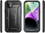 SUPCASE Unicorn Beetle PRO Rugged Case for iPhone 15 Plus, Shock-Absorbing, Black (SUP-iPhone2023-6.7-UBPro-SP-Black)