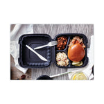 CONTAINER,HINGED,8X8,3,BK