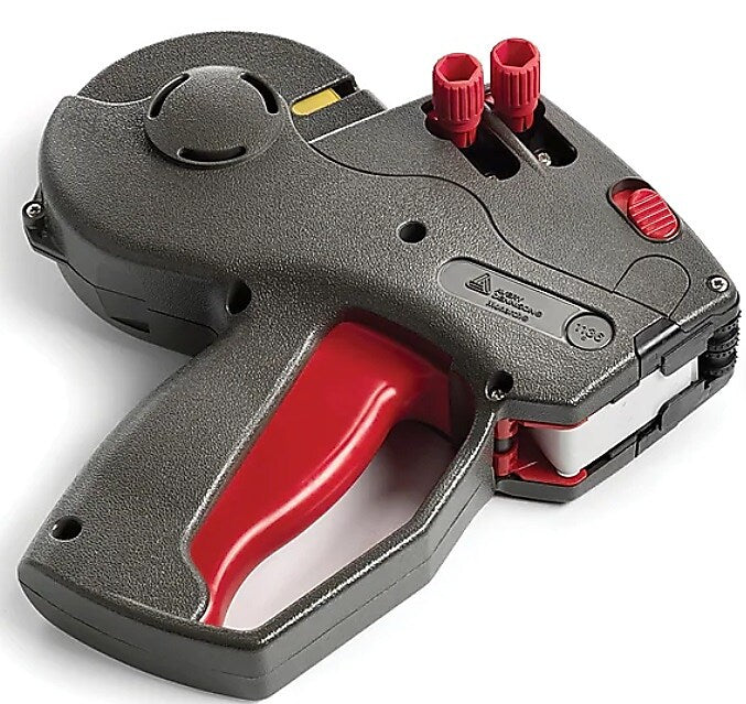 Avery Dennison Monarch 1136 Pricing Gun, 2-Line, Black/Red (MO113601)