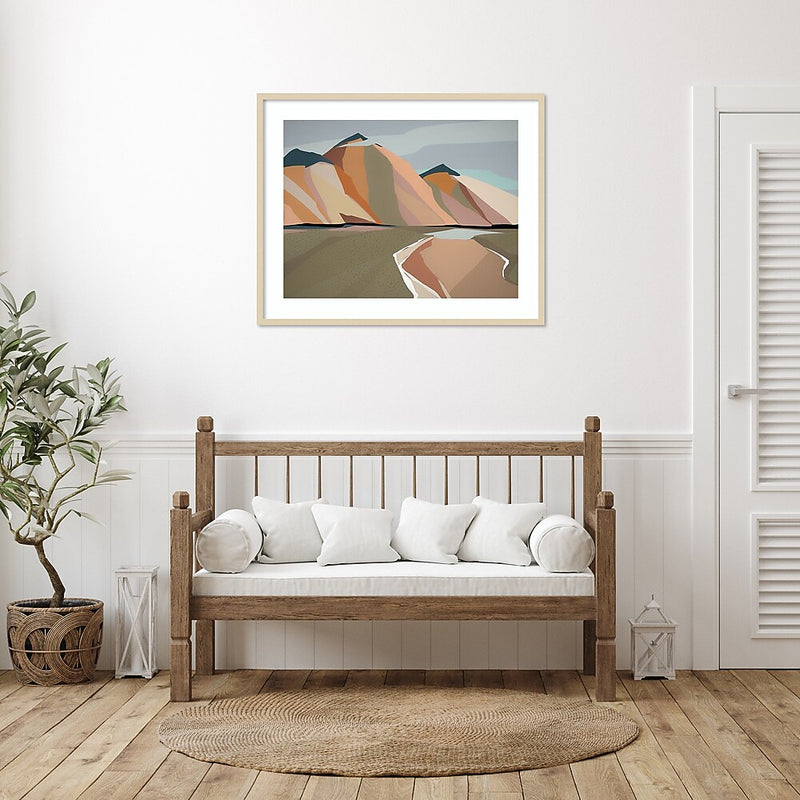 Amanti Art Australian Alps by Urban Road Wood Framed Wall Art Print, 41" x 33" (A42677943401)