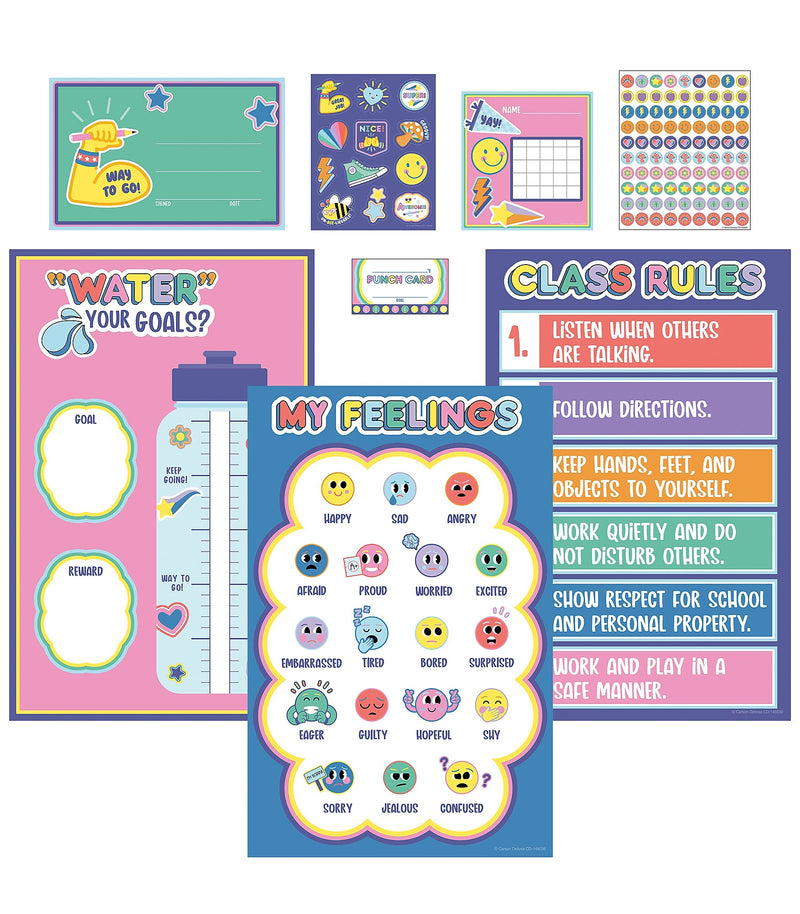 Carson Dellosa Education Behavior Management Classroom Kit, Multicolored, 107/pack (149036)