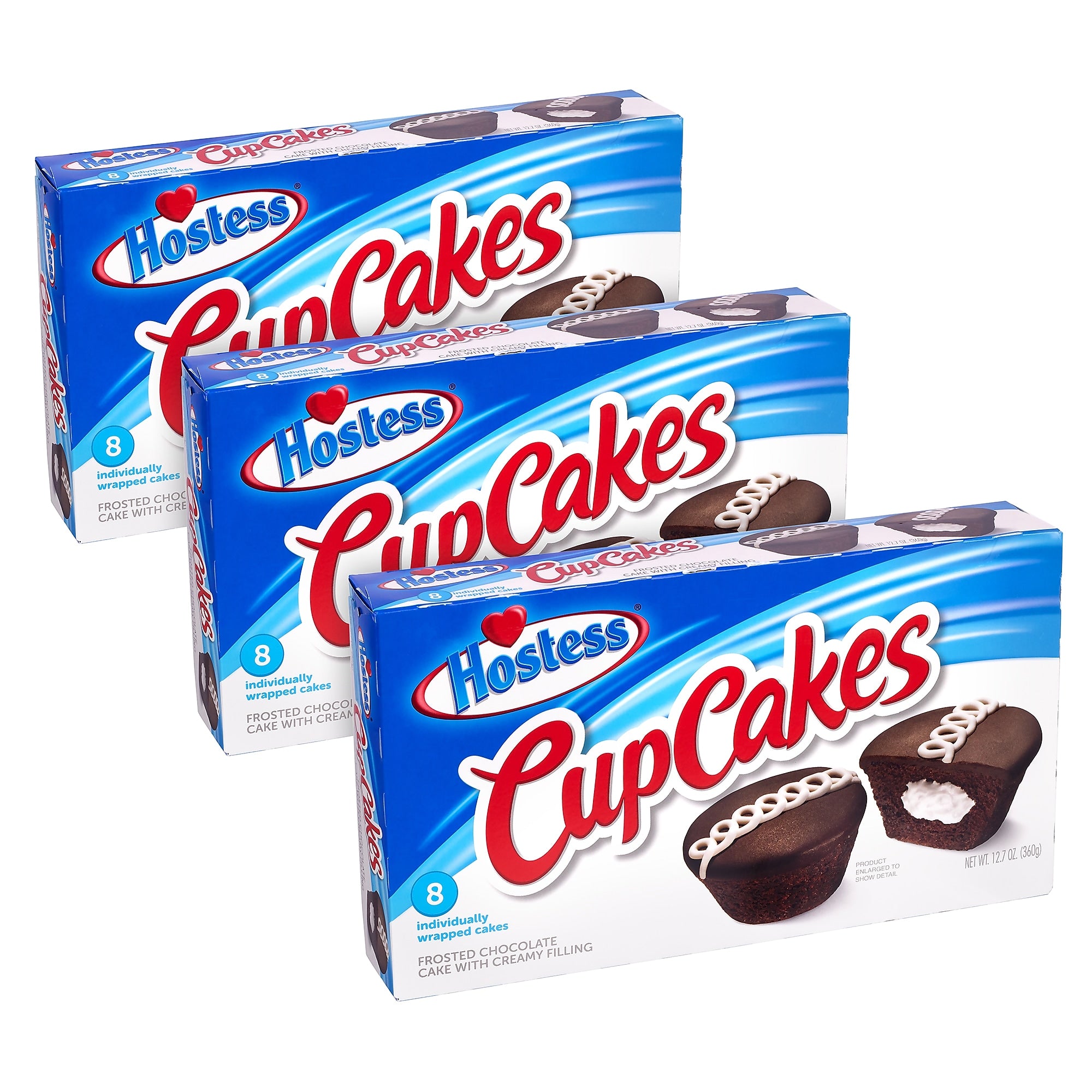 Hostess Cupcake Multi Pack, 12.7 oz, 24/Pack (600-04133)