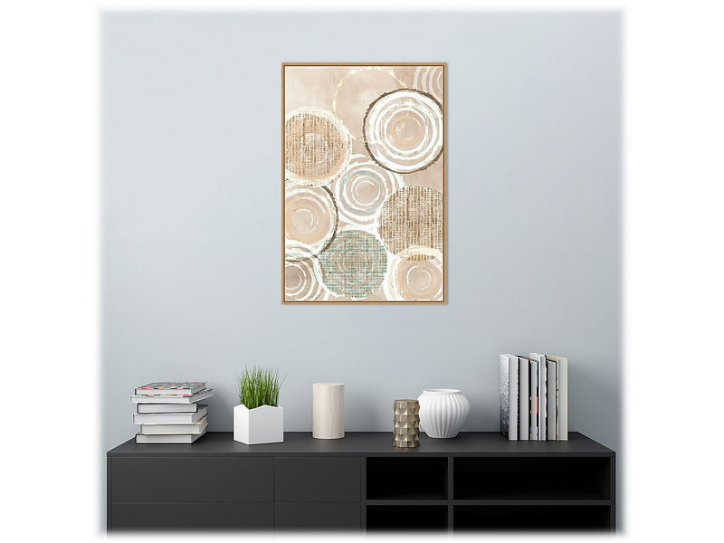 Amanti Art Neutral Woven Baskets II, Canvas, 23" x 33" (A42675515839)