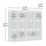 Sauder Barrister Lane 48"H Bookcase, Iron Oak (422717)