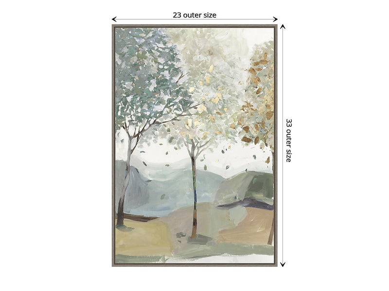 Amanti Art Breezy Landscape Trees III, Canvas, 23" x 33" (A42675515760)