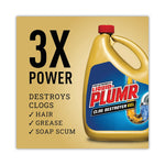 Liquid Plumr Clog Destroyer + PipeGuard, Gel, 80 oz, 6/Carton (CLO00228CT)