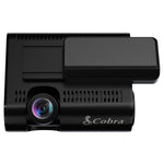 Cobra SC 250R Front 4K Smart Dash Cam with 1080p Rear Accessory Cam, GPS, Wi-Fi & microSD Card, Black (SC250R)