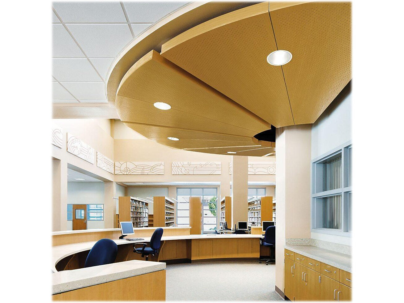 Armstrong MESA Square Lay-In Edge Ceiling Tile, 24" x 24", White, Dozen (BP680)