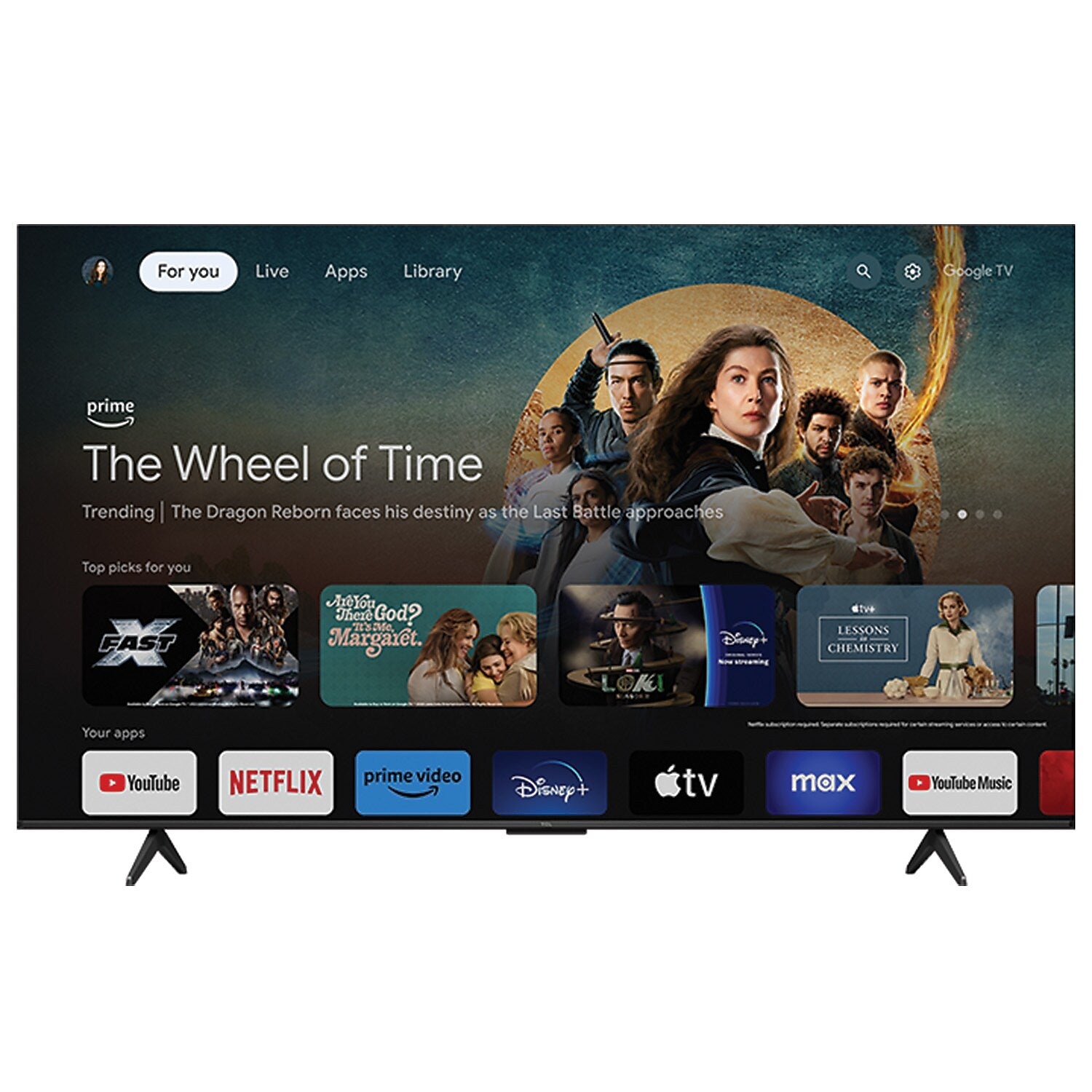 TCL S Class 55" LED Smart 4K Ultra TV (55S551G)