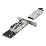 StarTech.com M.2 NVMe PCIe Adapter Card, Hot-Swap SSD Bay with Key-Lock, 2-Keys Included, PCI Express x4 (M2-REMOVABLE-PCIE-N1)