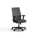 HON Ignition 2.0 Vinyl/Mesh Swivel Task Chair, Basalt/Black (HIWMM.Y1.A.H.IM.SX23.BL.SB.T)