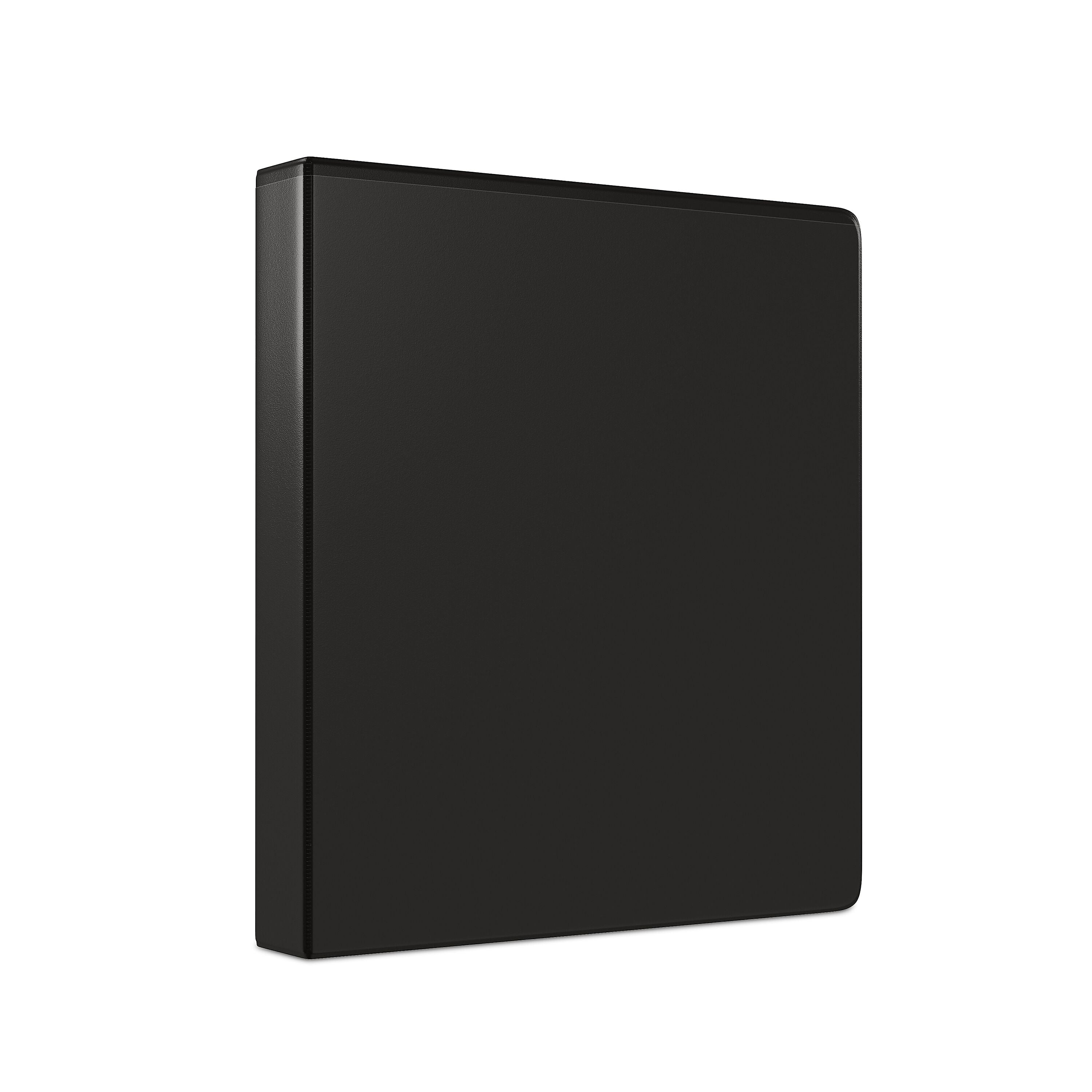 Staples 2" 3-Ring View Binders, Black, 12/Pack (23722/21689)