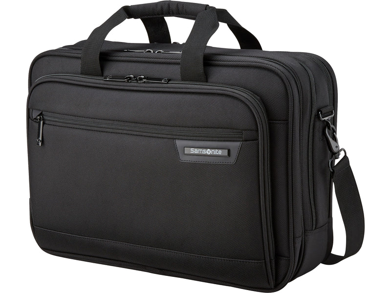 Samsonite Classic Business 2.0 Laptop Briefcase, Black Polyester (141274-1041)