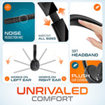 Delton 60X Stereo Noise Canceling Bluetooth Computer Headset - Compatible with MS Teams, Black (DBTHEAD60XBTDL)