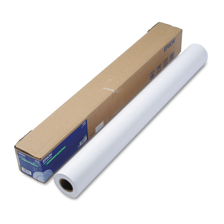 Non-Glare Matte Surface Paper, 2" Core, 8.3 Mil, 36" X 82 Ft, Matte White