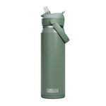 CamelBak Thrive FlipStraw Stainless Steel Vacuum Insulated Water Bottle, 32 oz., Moss (2855303001)