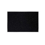 Ghent Recycled Rubber Bulletin Board, Satin Aluminum Frame, 4'H x 7' 4"W, Confetti (ATR47-CF)