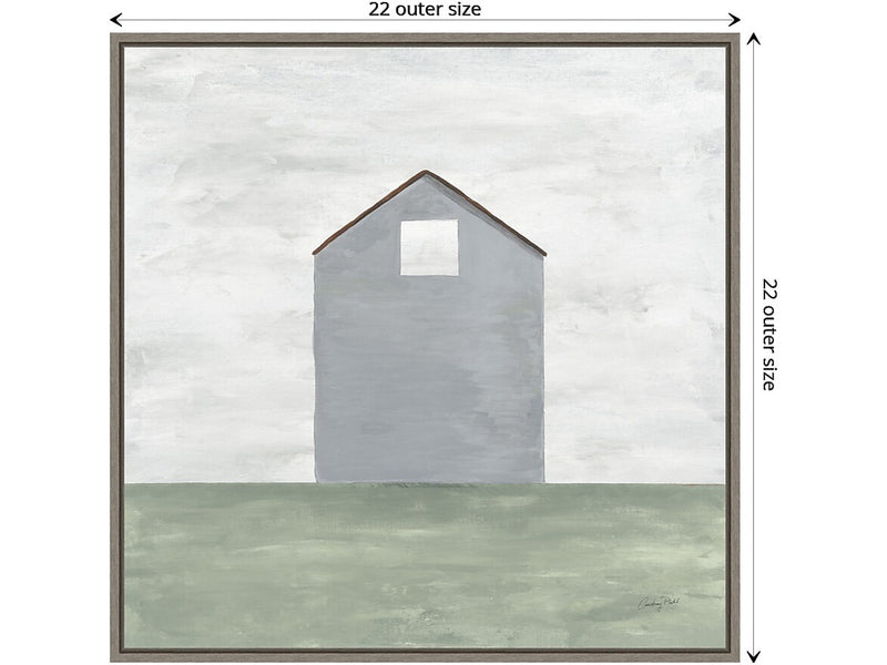 Amanti Art Rural Barn Simplicity III, Canvas, 22" x 22" (A42675516516)