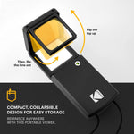 Kodak Magnifying Lighted Slide Viewer, Compact Portable 1.8x LED Backlight for 35mm Film Slides