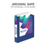 Samsill Durable 1.5" View Binders, D-Ring, Made in USA, Black, Blue, Red, Green, 4/Pack (MP46458)