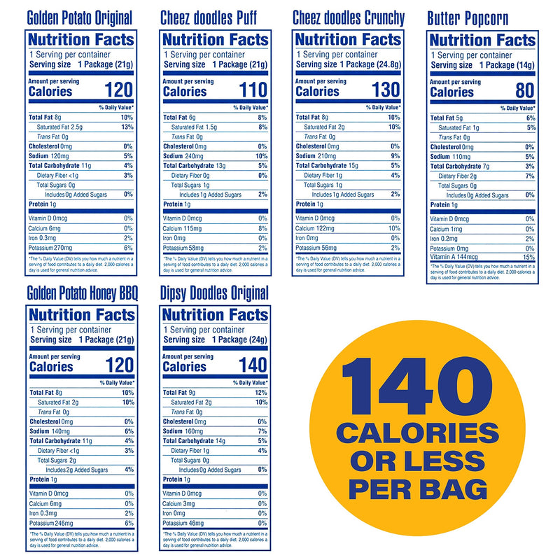 Wise Grab & Snack Variety Pack, 50 Bags/Pack (220-02063)