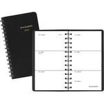 2026 AT-A-GLANCE 2.5" x 4.5" Weekly Planner, Faux Leather Cover, Black (70-035-05-26)
